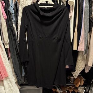 COS Black Long Sleeve Dress
